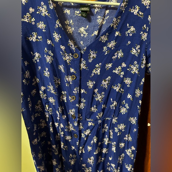 Wild Fable Blue Floral Romper - Picture 2 of 3